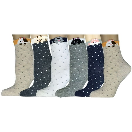 Women s Cute Art Cartoon Colorful Casual Crew Cotton Animal Socks 
Women s Cute Art Cartoon Colorful Casual Crew Cotton Animal Socks