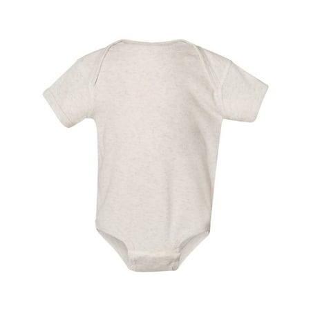 Infant Baby Rib Bodysuit Natural Heather 6M