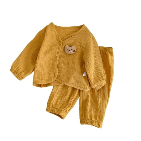 Baby Girls Boys Spring Autumn Long Sleeve Pants Animals Cardigan Coat Jacket Tops Sleepwear Set Clothes
Baby Girls Boys Spring Autumn Long Sleeve Pants Animals Cardigan Coat Jacket Tops Sleepwear Set Clothes