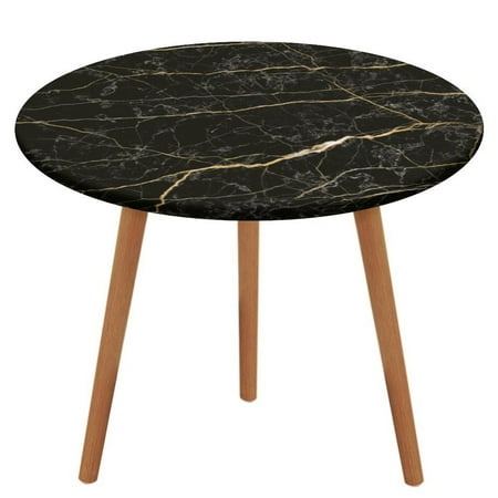 Bybiment Round Fitted Tablecloth with Elastic Edge Gold White Patterned Natural Black Decorative Tablecloth Table Cover 39 Inch
Bybiment Round Fitted Tablecloth with Elastic Edge Gold White Patterned Natural Black Decorative Tablecloth Table Cover 39 Inch