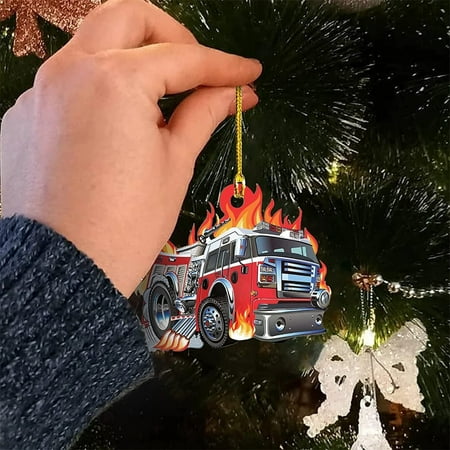 Aueoeo DIY Fireman Equipment Hanging Pendant For Christmas Tree Decoration With Lanyard Car Rearview Mirror Backpack Pendant Crafts Collection Gift
Aueoeo DIY Fireman Equipment Hanging Pendant For Christmas Tree Decoration With Lanyard Car Rearview Mirror Backpack Pendant Crafts Collection Gift