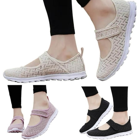 Aayomet Womens Sneakers Women Sneakers Simple Solid Color Summer New Pattern Mesh Breathable Comfortable Convenient Hook Loop Purple 7.5
Aayomet Womens Sneakers Women Sneakers Simple Solid Color Summer New Pattern Mesh Breathable Comfortable Convenient Hook Loop Purple 7.5