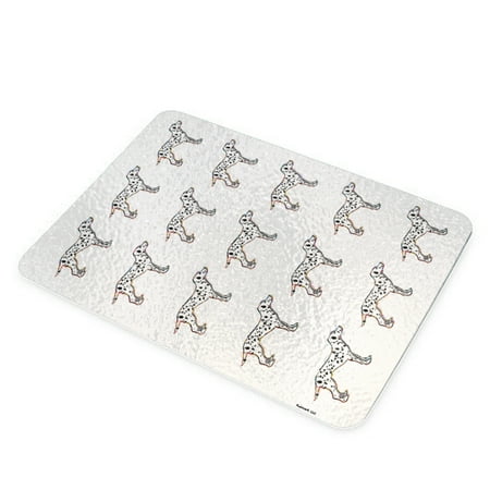 KuzmarK Glass Cutting Board - Dalmation Dog