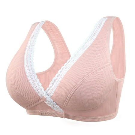 Women Adjustable Sports Front Closure Extra-Elastic Breathable Lace Trim Bra Push Up Lingerie Bralette For Women Seamleass
Women Adjustable Sports Front Closure Extra-Elastic Breathable Lace Trim Bra Push Up Lingerie Bralette For Women Seamleass