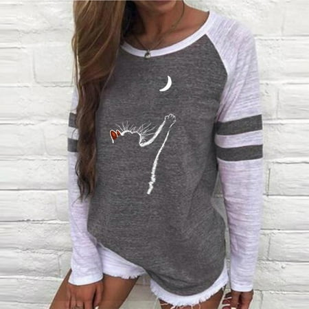 TIANEK Fashion Leisure Print Long Sleeve Round Neck Casual Loose Breast Cancer Scrub Tops Women Reduced
TIANEK Fashion Leisure Print Long Sleeve Round Neck Casual Loose Breast Cancer Scrub Tops Women Reduced