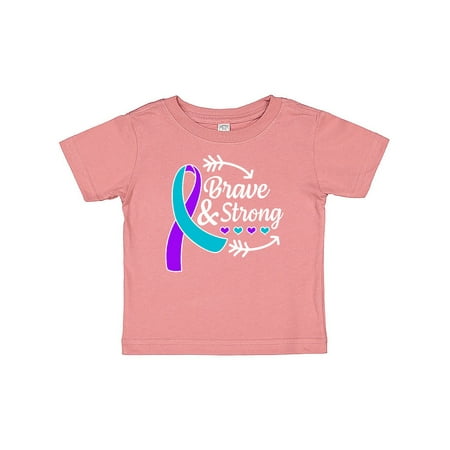 Inktastic Suicide Prevention Awareness Brave and Strong with Arrows Gift Baby Boy or Baby Girl T-Shirt
Inktastic Suicide Prevention Awareness Brave and Strong with Arrows Gift Baby Boy or Baby Girl T-Shirt