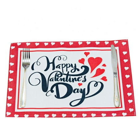 Valentines Day Placemats Rustic Burlap Valentines Love Heart Placemats Table Mats Decor for Kitchen Dining Table Home Decorations 
Valentines Day Placemats Rustic Burlap Valentines Love Heart Placemats Table Mats Decor for Kitchen Dining Table Home Decorations