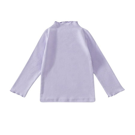 Hngshg Little Girls Casual Long Sleeve Mock Neck Tops Lightweight Plain Tee Tops for Toddler Kids Girl
Hngshg Little Girls Casual Long Sleeve Mock Neck Tops Lightweight Plain Tee Tops for Toddler Kids Girl