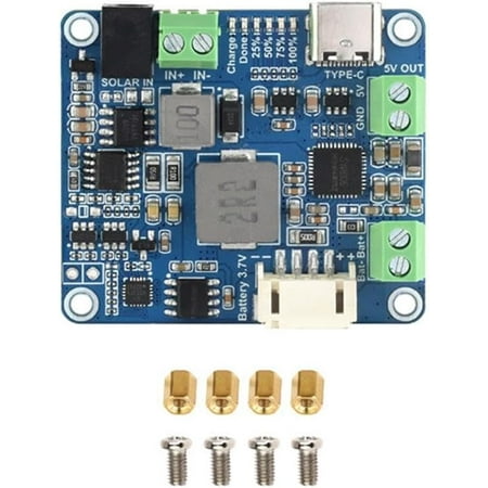 LXF Solar Power Manager Module (D) Supports Type-C Power Adapter Solar Panel with Battery Holder(Board)-0810
LXF Solar Power Manager Module (D) Supports Type-C Power Adapter Solar Panel with Battery Holder(Board)-0810