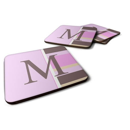 Carolines Treasures CJ1005-MFC Letter M Initial Monogram - Pink Stripes Foam Coaster Set of 4 3 1/2 x 3 1/2 multicolor
Carolines Treasures CJ1005-MFC Letter M Initial Monogram - Pink Stripes Foam Coaster Set of 4 3 1/2 x 3 1/2 multicolor