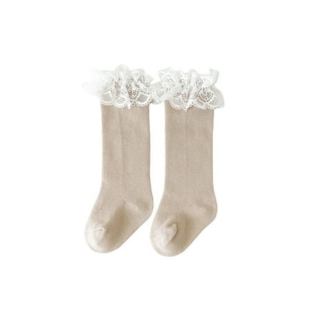 Infant Kids 0-3 Years Long Stockings Cute Princess Lace Frill Trim Patchwork Socks Knee Length Autumn Spring Baby Girls
Infant Kids 0-3 Years Long Stockings Cute Princess Lace Frill Trim Patchwork Socks Knee Length Autumn Spring Baby Girls
