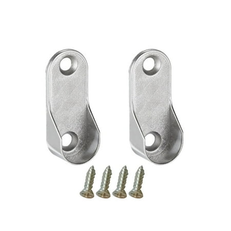 6Pcs Oval Closet Rod End Supports Furniture Accessories Wardrobe Tube Support Bracket Clothes Hanging Rod Holder (2Pcs Support a
6Pcs Oval Closet Rod End Supports Furniture Accessories Wardrobe Tube Support Bracket Clothes Hanging Rod Holder (2Pcs Support a