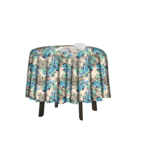 eloria Floral Printed Round Table Cloth Resistant Washable Decorative Table Cover for Dining Table
eloria Floral Printed Round Table Cloth Resistant Washable Decorative Table Cover for Dining Table