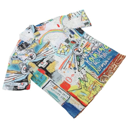 EBTOOLS Loose Boys Student Summer Short Sleeve Shirt Novel Summer Outdoor Sport Shirt
EBTOOLS Loose Boys Student Summer Short Sleeve Shirt Novel Summer Outdoor Sport Shirt