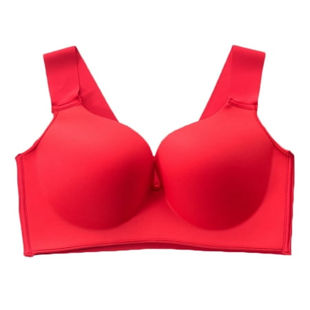 Liveday Non-Marking Large Size Bra Underwear Ultra-Thin Smooth Surface Without Steel Ring Full Cup Anti-Sagging Bra for Women New
Liveday Non-Marking Large Size Bra Underwear Ultra-Thin Smooth Surface Without Steel Ring Full Cup Anti-Sagging Bra for Women New