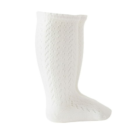 Jkerther Baby Long Socks Elastic Hollowed Solid Color Soft Lightweight Socks for Girls Boys
Jkerther Baby Long Socks Elastic Hollowed Solid Color Soft Lightweight Socks for Girls Boys