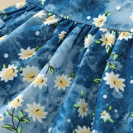 dmqupv Toddler Dress Up Baby Toddler Girl Cotton Casual Dress Easter Summer Short Sleeve Basic Tunic Playwear Shirt Dresses Blue 18-24 Mouths
dmqupv Toddler Dress Up Baby Toddler Girl Cotton Casual Dress Easter Summer Short Sleeve Basic Tunic Playwear Shirt Dresses Blue 18-24 Mouths