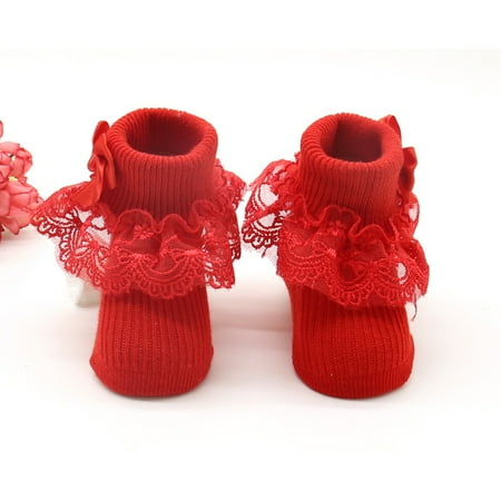 Esho Baby Girl Lovely Lace Ruffle Frilly Cotton Ankle Socks Newborn Warm Floor Socks 0-6M
Esho Baby Girl Lovely Lace Ruffle Frilly Cotton Ankle Socks Newborn Warm Floor Socks 0-6M