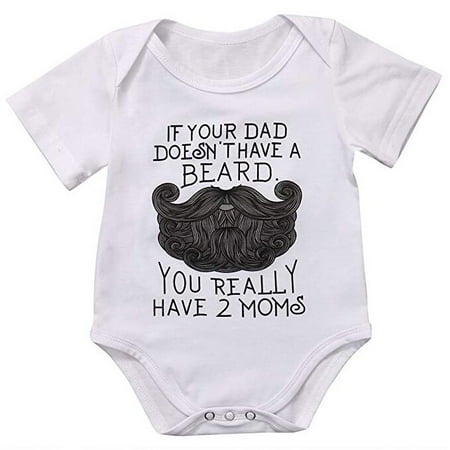 Baby Little Boy Girl Mustache Romper Funny One Piece Bodysuit
Baby Little Boy Girl Mustache Romper Funny One Piece Bodysuit