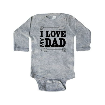 Inktastic I Love my Dad- hearts and arrows Gift Baby Boy or Baby Girl Long Sleeve Bodysuit
Inktastic I Love my Dad- hearts and arrows Gift Baby Boy or Baby Girl Long Sleeve Bodysuit