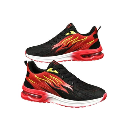 Ritualay Mens Durable Low Top Trainers Outdoor Wear Resistant Color Stitching Athletic Shoes Walking Nonslip Lace Up Running Shoe
Ritualay Mens Durable Low Top Trainers Outdoor Wear Resistant Color Stitching Athletic Shoes Walking Nonslip Lace Up Running Shoe