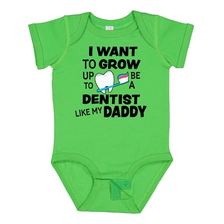 Inktastic I Want to Grow Up to Be a Dentist Like My Daddy Gift Baby Boy or Baby Girl Bodysuit
Inktastic I Want to Grow Up to Be a Dentist Like My Daddy Gift Baby Boy or Baby Girl Bodysuit
