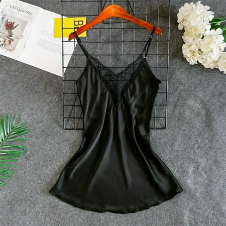 TWIFER Lingerie Dress For Women Women s Lace Satin Silk Sleepwear V-Neck Lingerie Pajamas Nightdress Underwear
TWIFER Lingerie Dress For Women Women s Lace Satin Silk Sleepwear V-Neck Lingerie Pajamas Nightdress Underwear