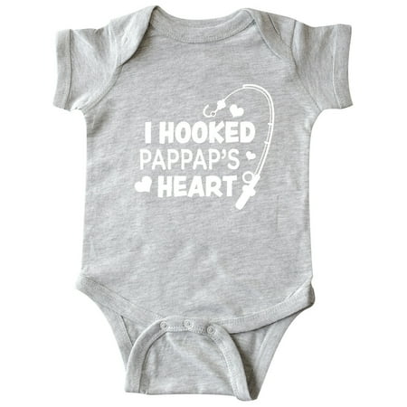 Inktastic I Hooked Pappap s Heart with Fishing Rod Gift Baby Boy or Baby Girl Bodysuit
Inktastic I Hooked Pappap s Heart with Fishing Rod Gift Baby Boy or Baby Girl Bodysuit