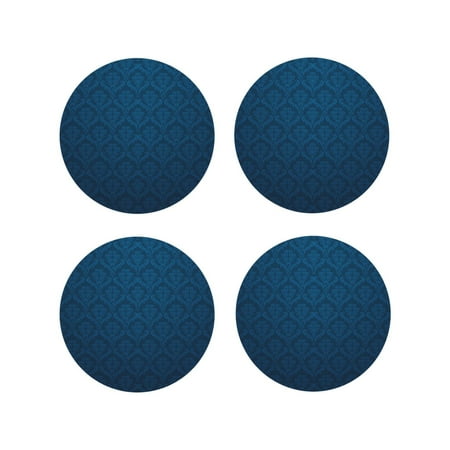 Honeii Dark Blue Print Leather Coaster Set of 4 Ideal for Safeguarding Your Furniture from Drinks Spills and Effortless Cleanup-Round Shape
Honeii Dark Blue Print Leather Coaster Set of 4 Ideal for Safeguarding Your Furniture from Drinks Spills and Effortless Cleanup-Round Shape