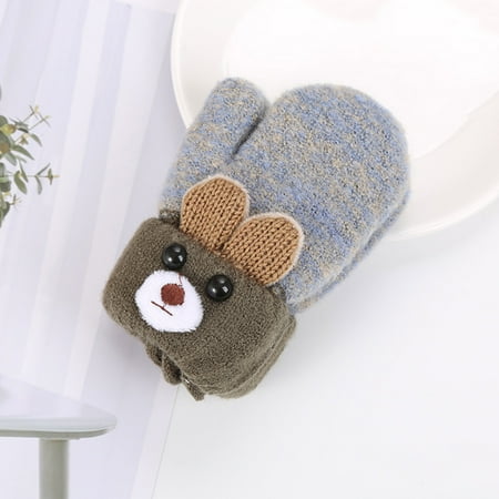 WOXINDA 0-3 Warm Keep Velvet Cartoon Double Wool Old Knitted Children Gloves Bear Layer Plus Years Ear Cute To Thickening Winter Gloves
WOXINDA 0-3 Warm Keep Velvet Cartoon Double Wool Old Knitted Children Gloves Bear Layer Plus Years Ear Cute To Thickening Winter Gloves