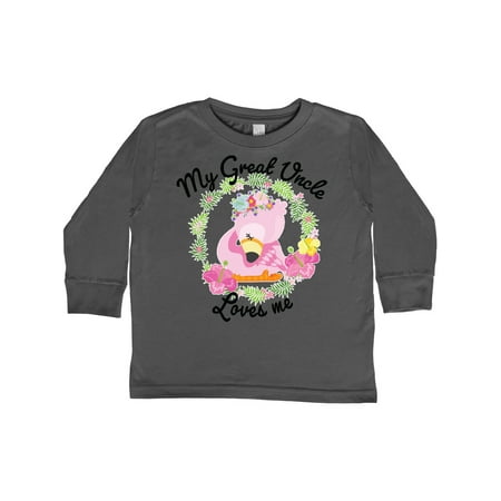Inktastic Baby Flamingo My Great Uncle Loves Me in Flower Wreath Gift Toddler Boy or Toddler Girl Long Sleeve T-Shirt
Inktastic Baby Flamingo My Great Uncle Loves Me in Flower Wreath Gift Toddler Boy or Toddler Girl Long Sleeve T-Shirt