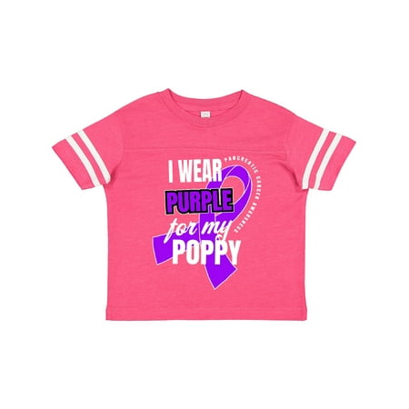 Inktastic I Wear Purple for My Poppy Pancreatic Cancer Awareness Gift Toddler Boy or Toddler Girl T-Shirt
Inktastic I Wear Purple for My Poppy Pancreatic Cancer Awareness Gift Toddler Boy or Toddler Girl T-Shirt