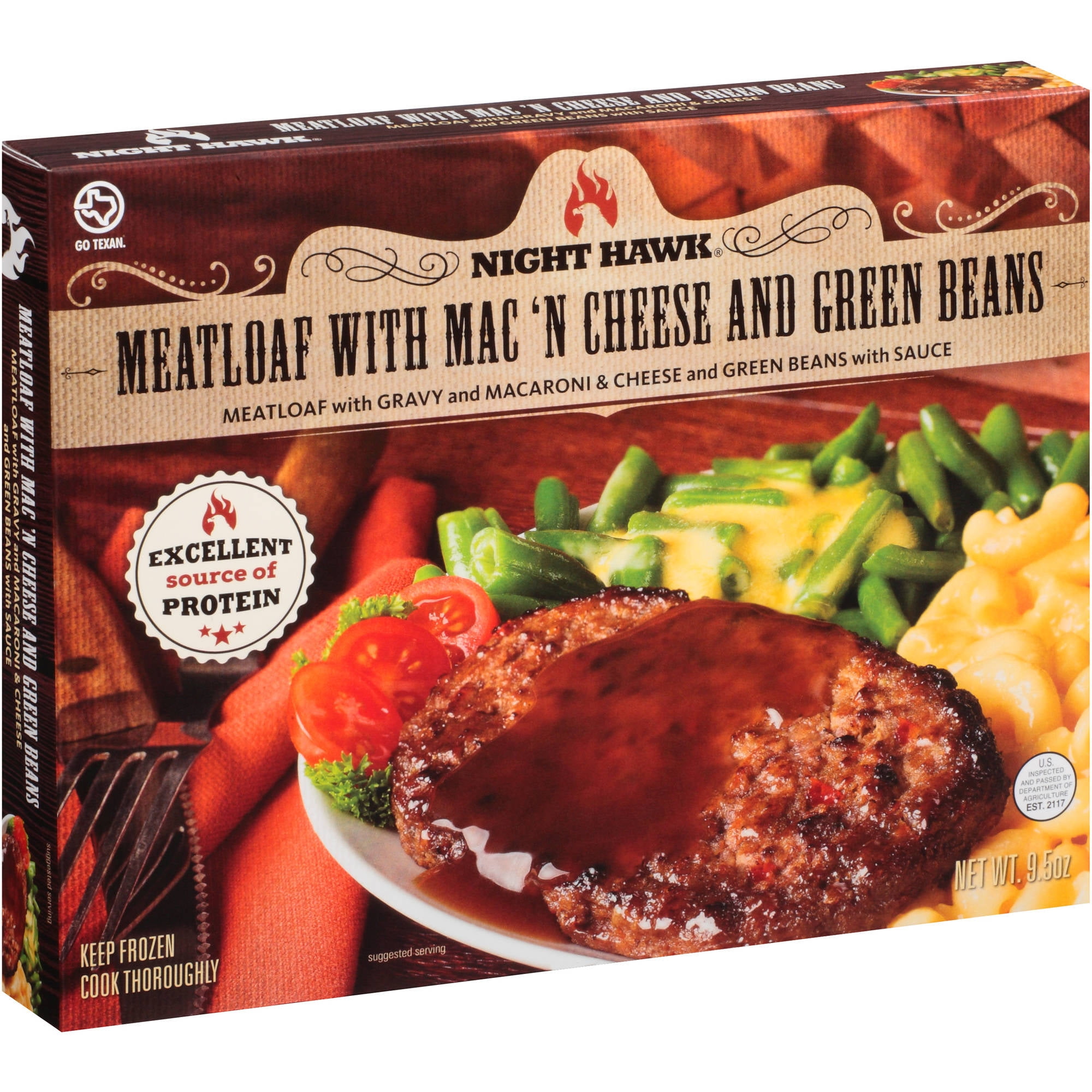 Night Hawk Steak 'N Taters Frozen Entree, 6 oz