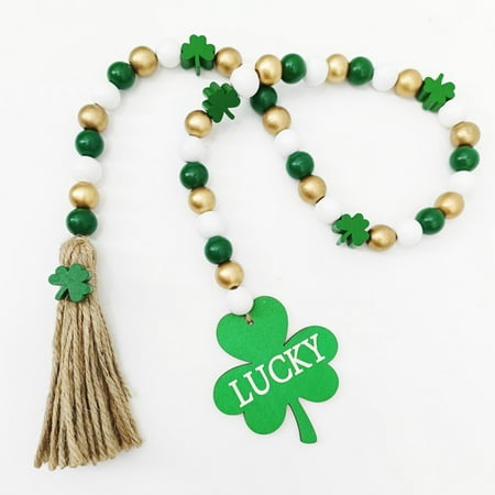 WEPRO Irish Festival Wood Beads St. s Day Lucky Tassel Beads Pendant Party DIY Wood Beads
WEPRO Irish Festival Wood Beads St. s Day Lucky Tassel Beads Pendant Party DIY Wood Beads