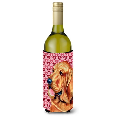 Caroline s Treasures LH9151LITERK Bloodhound Hearts Love and Valentine s Day Portrait Wine Bottle Hugger Wine Bottle
Caroline s Treasures LH9151LITERK Bloodhound Hearts Love and Valentine s Day Portrait Wine Bottle Hugger Wine Bottle