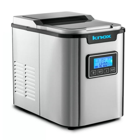 Knox Compact Ice maker (27 Lbs in 24 Hrs) - Stainless Steel
