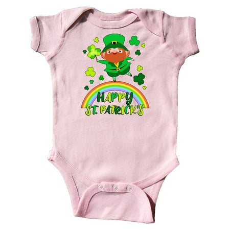 Inktastic Happy St. Patrick s Day Cute Leprechaun on Rainbow Gift Baby Boy or Baby Girl Bodysuit
Inktastic Happy St. Patrick s Day Cute Leprechaun on Rainbow Gift Baby Boy or Baby Girl Bodysuit