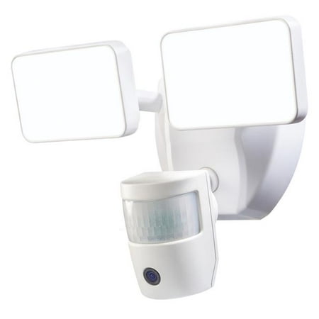 Hzconnect Wi-Fi Smart Home Motion-Sensing Hardwired LED White Security Light with Video Camera
Hzconnect Wi-Fi Smart Home Motion-Sensing Hardwired LED White Security Light with Video Camera