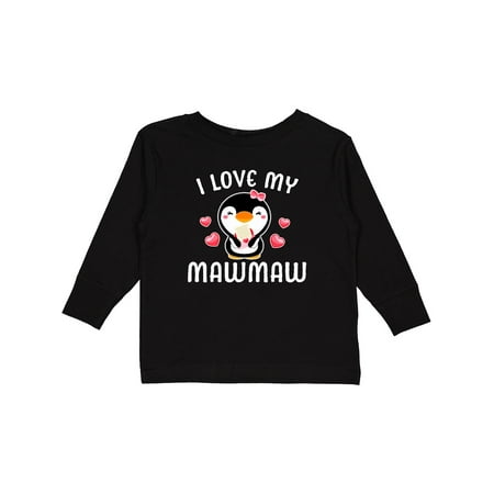 Inktastic I Love My Mawmaw with Cute Penguin and Hearts Girls Long Sleeve Toddler T-Shirt
Inktastic I Love My Mawmaw with Cute Penguin and Hearts Girls Long Sleeve Toddler T-Shirt