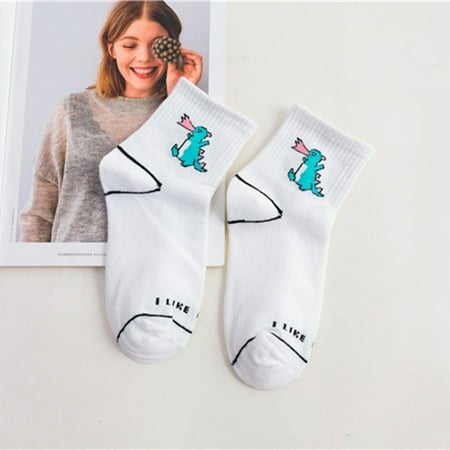 Ameiqe Women s Cartoon Panda Socks with Animal Printing Medium Tube Socks(Dinosaur)
Ameiqe Women s Cartoon Panda Socks with Animal Printing Medium Tube Socks(Dinosaur)