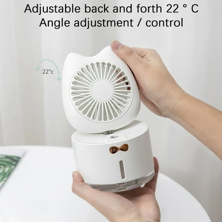 jsaierl USB Fan Humidifier Multifunction Desktop Fan Humidifying Fan Night Light Three In One
jsaierl USB Fan Humidifier Multifunction Desktop Fan Humidifying Fan Night Light Three In One