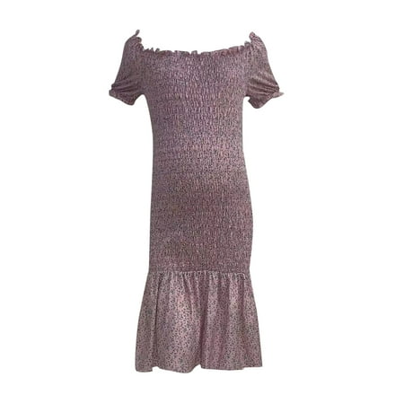 Quealent Womens Dress Female Adult Clothes Womens Evening Dress Summer Women Maternity Short Sleeve Nursied Baby Dress Nightgown Wedding Dress Vintage (Pink S)
Quealent Womens Dress Female Adult Clothes Womens Evening Dress Summer Women Maternity Short Sleeve Nursied Baby Dress Nightgown Wedding Dress Vintage (Pink S)