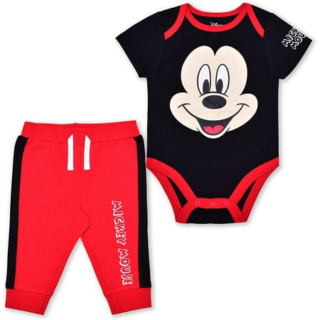 Mickey Mouse Boys Roleplay Onesie with Jogger Set Infant