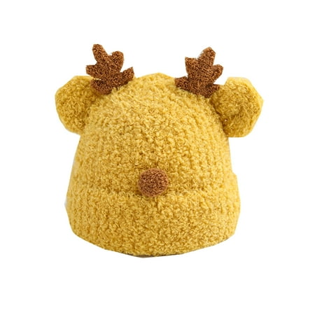 Girls Boys Hats Caps Toddler Babys Wool Hat Cute Deer Pullover Hat Thickened Baby Knit Winter Warm Visor Hat
Girls Boys Hats Caps Toddler Babys Wool Hat Cute Deer Pullover Hat Thickened Baby Knit Winter Warm Visor Hat