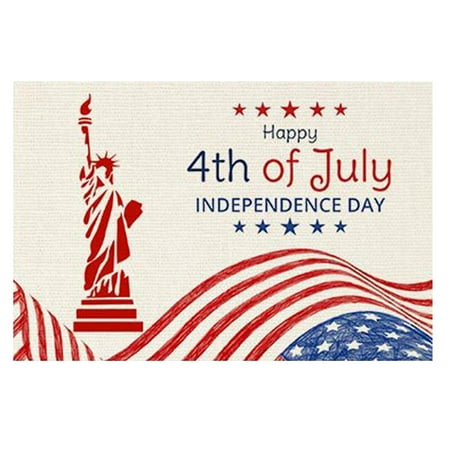 Yubnlvae Decorative Table Banner Independence Day Star Placemats American Flag Patriotic Decorative Placemats For Dinner Parties Home Decoration
Yubnlvae Decorative Table Banner Independence Day Star Placemats American Flag Patriotic Decorative Placemats For Dinner Parties Home Decoration