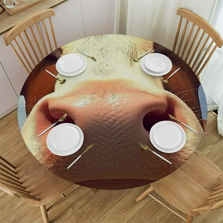 SHERONV Cow Theme Round Table Cover Stain Resistant Washable Indoor Outdoor Tablecloth Kitchen Dining Wedding Parties Table Cloth 100% Polyester Fiber 31-35
SHERONV Cow Theme Round Table Cover Stain Resistant Washable Indoor Outdoor Tablecloth Kitchen Dining Wedding Parties Table Cloth 100% Polyester Fiber 31-35