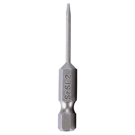 BAMILL 1pc 50mm Alloy Steel Flat Head Slotted Tip Magnetic Screwdriver Bit 2.0-6.0mm
BAMILL 1pc 50mm Alloy Steel Flat Head Slotted Tip Magnetic Screwdriver Bit 2.0-6.0mm