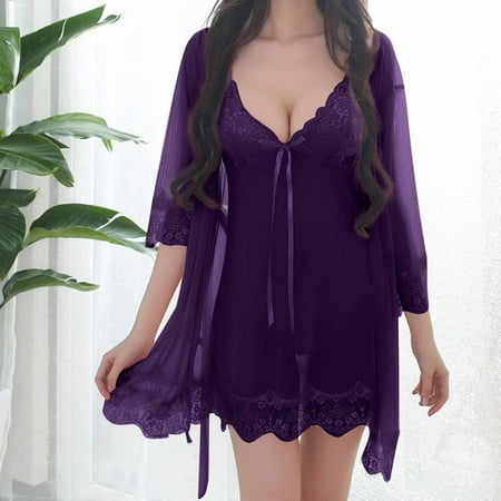 SELONE Lingerie Set Pajamas for Women Backless Thong Lingerie Sling Pajamas Suit Splice Wireless Bra Lingerie Pajamas Nightdress Nightgowns for Valentines Day Anniversary Wedding Honeymoon Navy XXL
SELONE Lingerie Set Pajamas for Women Backless Thong Lingerie Sling Pajamas Suit Splice Wireless Bra Lingerie Pajamas Nightdress Nightgowns for Valentines Day Anniversary Wedding Honeymoon Navy XXL