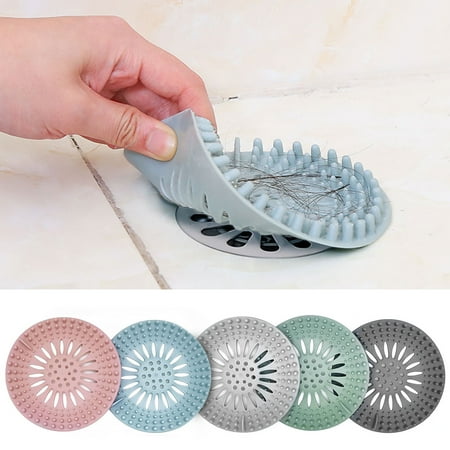 Morima 5Pcs Drain Hair Catcher Silicone Hair Stopper Shower Drain Cover Durable Anti-Slip Hair Catcher Shower Drain Protector Easy to Install Clean 5.2“x5.2”x0.43” for Bathroom Bathtub
Morima 5Pcs Drain Hair Catcher Silicone Hair Stopper Shower Drain Cover Durable Anti-Slip Hair Catcher Shower Drain Protector Easy to Install Clean 5.2“x5.2”x0.43” for Bathroom Bathtub