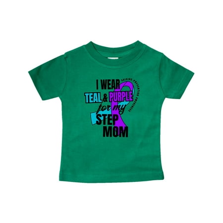 Inktastic Suicide Prevention I Wear Teal and Purple for My Step Mom Gift Baby Boy or Baby Girl T-Shirt
Inktastic Suicide Prevention I Wear Teal and Purple for My Step Mom Gift Baby Boy or Baby Girl T-Shirt
